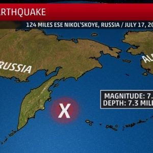 Magnitude 5.4 earthquake registered near Russia's Kamchatka Peninsula - Seismologists