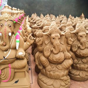 Ganesh Chaturthi: People preferring eco-friendly clay Ganesha idols in Hyderabad