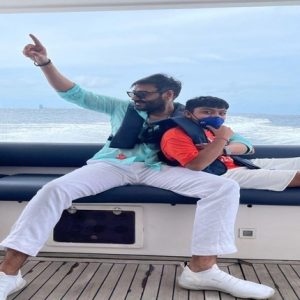 Ajay Devgn Shares His 'Defining Moment' With Son Yug From Their Maldives Trip