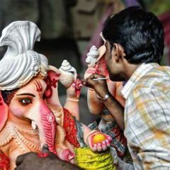 Vijayawada artisans suffer due to ban on Ganesh pandals
