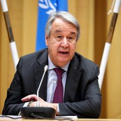UN Chief encourages change in actions toward sustainable food systems