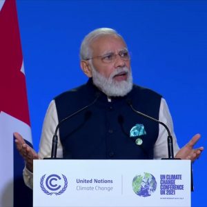 India to attain a target of net-zero emissions by 2070