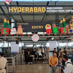 Passenger held with gold worth Rs 47 lakh concealed under bandages at Hyderabad airport