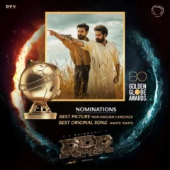 SS Rajamouli's 'RRR' Picks Up Two Golden Globe Nominations