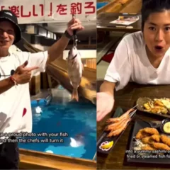 Video: This Japanese Restaurant Lets You Catch Your Own Fish To Cook