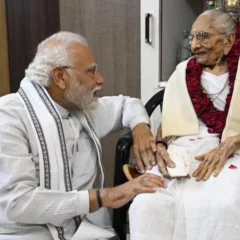 PM Modi Meets Mother In Ahmedabad Hospital, Physicians Claim "Stable', Wishes pour in