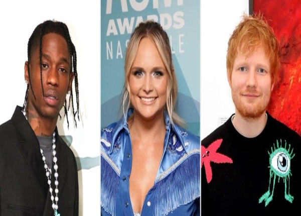 Billboard Music Awards 2022: Travis Scott, Ed Sheeran & Miranda Lambert Join List of Performers