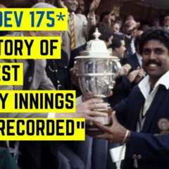 In 1983, On this day, India won the Cricket World Cup