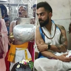 Anushka Sharma, Virat Kohli Visits Mahakaleshwar Temple In Ujjain