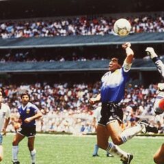 Maradona's daughter claims her father's 'Hand of God' shirt, which is up for auction is 'not the one'