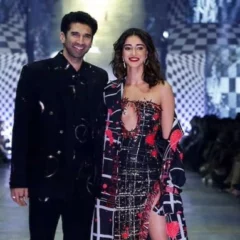 Rumoured Couple Aditya Roy Kapur & Ananya Panday Walks The Ramp At The Lakme Fashion Week